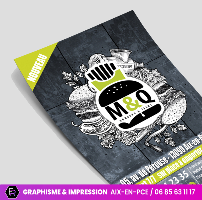 Flyers imprimeur graphiste Aix en Provence